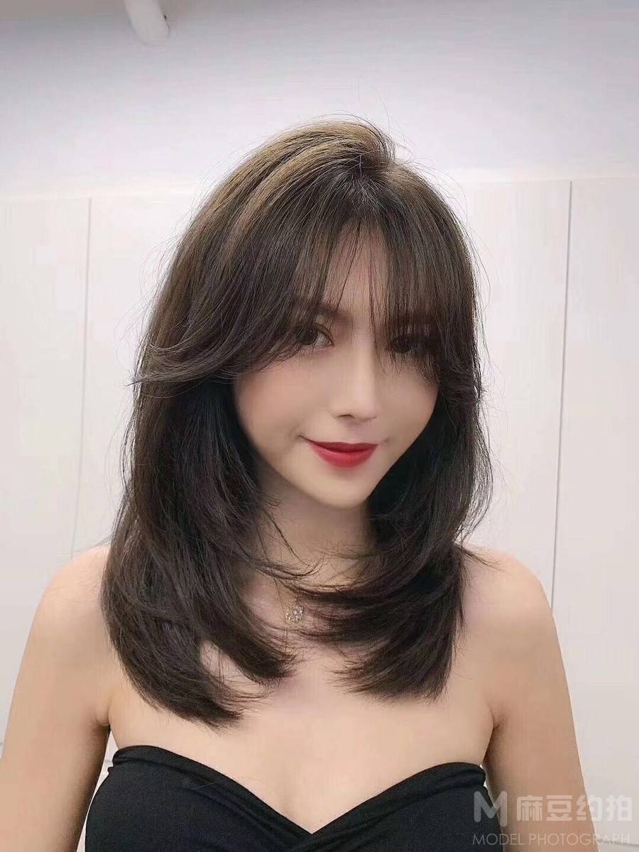 广州发型师约模特,(高端一线品牌)染发、