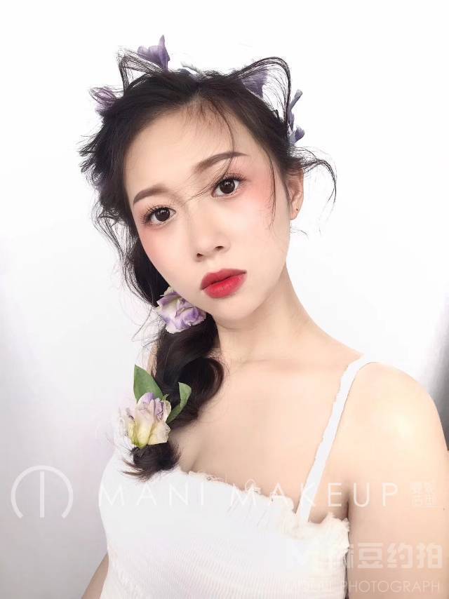 婚纱妆面造型_妆面造型图片